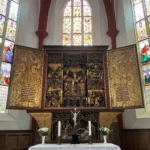 Schnitzaltar– siehe auch <a href="https://de.wikipedia.org/wiki/Frauenkirche_(Mei%C3%9Fen) "target="_blank" rel="noopener">unter</a> „Ausstattung“