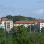 Schloss Sonnenstein auf dem Rückweg fotografiert