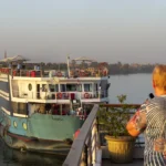 … dann unsere Tischnachbarin ...